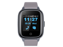 Load image into Gallery viewer, Medical alert watch with grey band