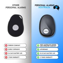 Load image into Gallery viewer, Personal alarm comparison guide